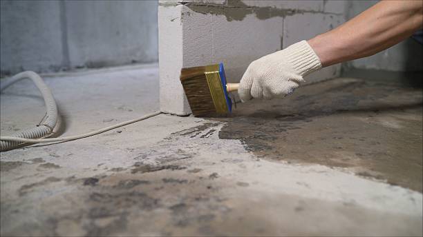 SJ Waterproofing Pros Basement Waterproofing coverage map for Twin Lake, MI and surrounding area